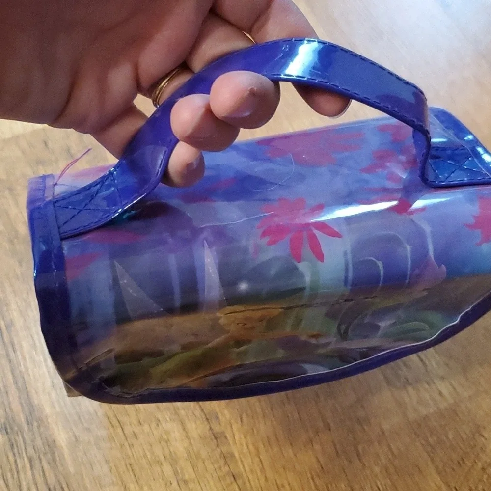 Disney Tinkerbell Travel Rollup Makeup‎ Jewelry Organizer Bag